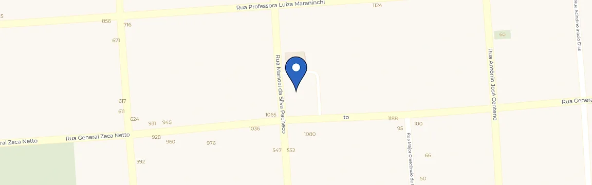 Mapa com a localização da estação Rede Furnas