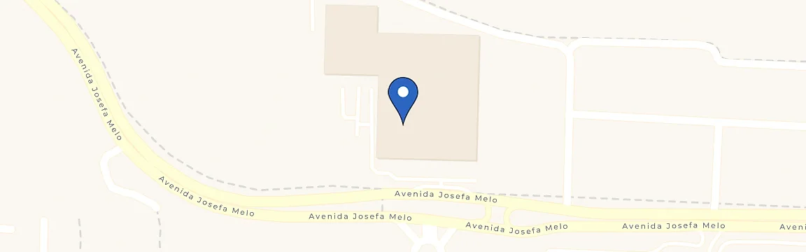 Mapa com a localização da estação Atacadao