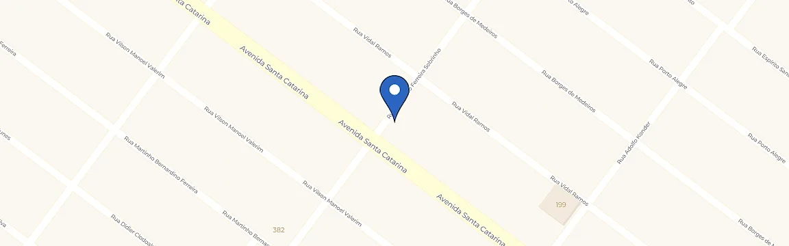 Mapa com a localização da estação Furna Rápido Bal. Gaivota