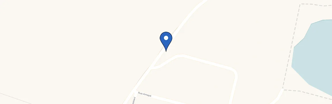 Mapa com a localização da estação Hotel Essência Campo Erê