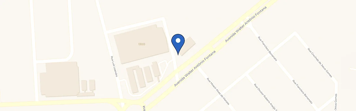 Mapa com a localização da estação RX