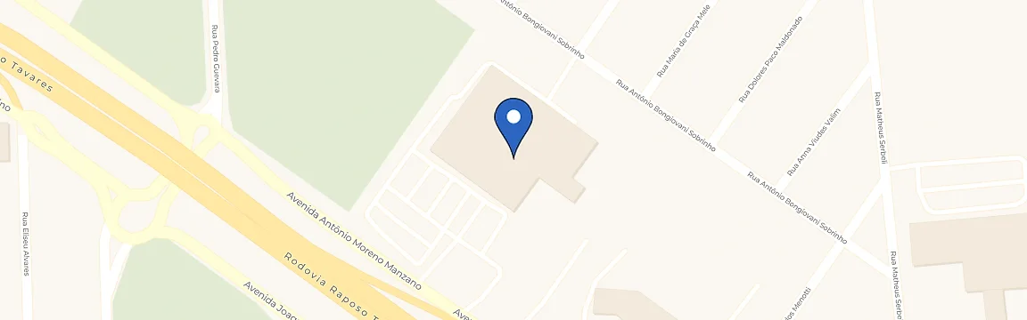 Mapa com a localização da estação Max Atacadista - Cedral