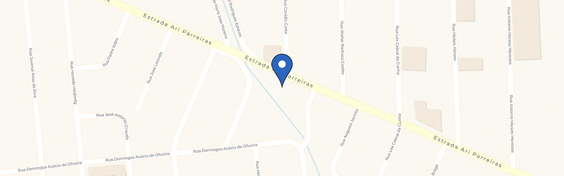 Mapa com a localização da estação Fusion Work & Live