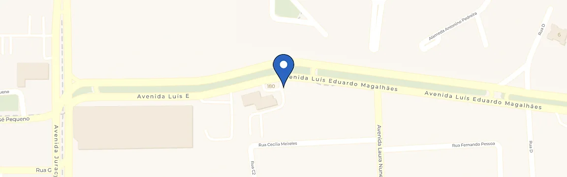 Mapa com a localização da estação Hotel ibis Styles