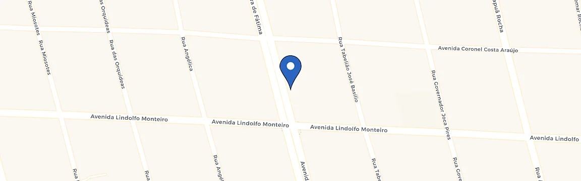 Mapa da estação Evviva Teresina