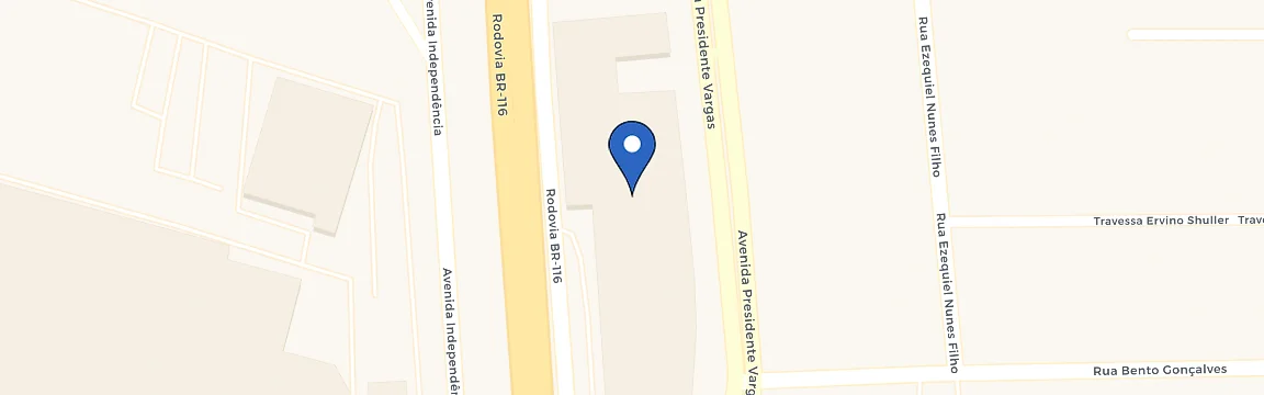 Mapa da estação Desco Super & Atacado