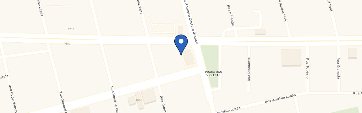 Mapa da estação Posto 6