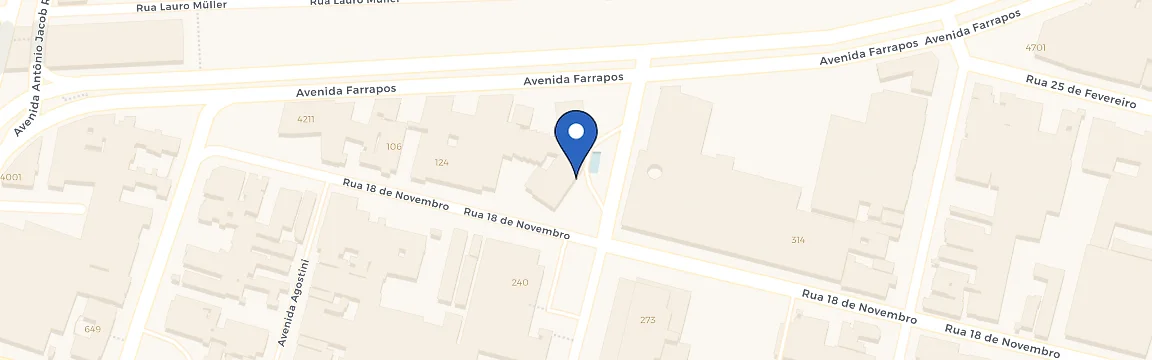 Mapa da estação Zletric - Intercity Aeroporto Porto Alegre