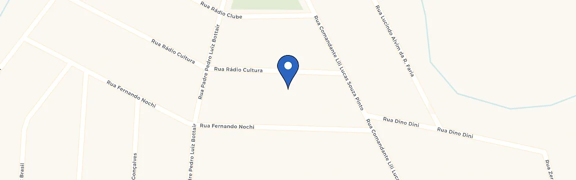 Mapa da estação Residência Luciano Garcia