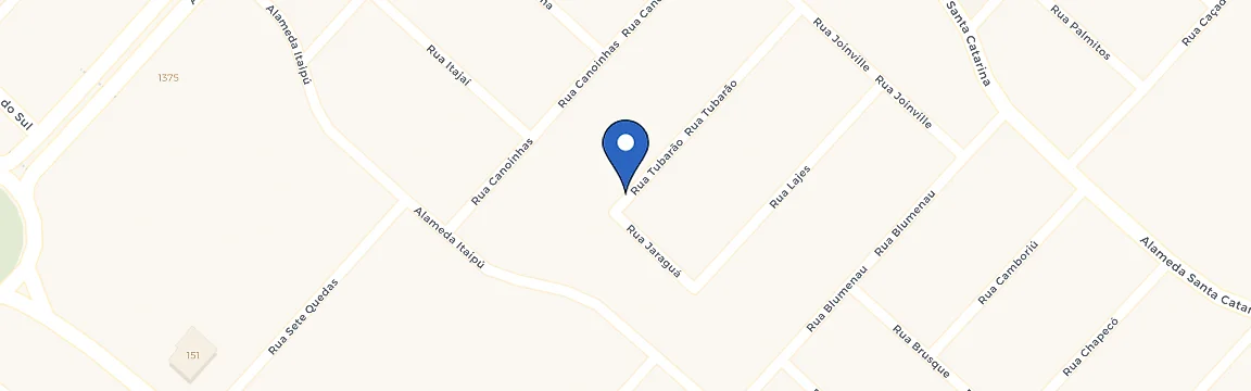 Mapa da estação Residencial
