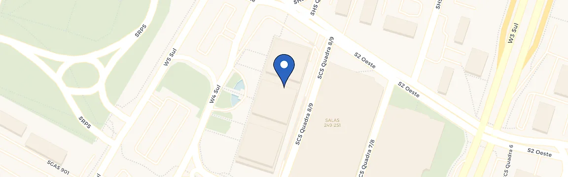 Mapa da estação Edifício Parque Cidade Corporate