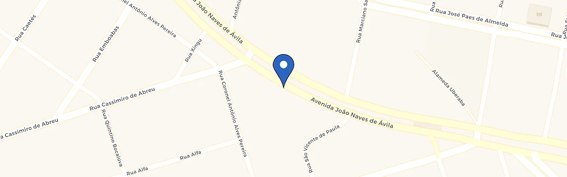 Mapa da estação Euroville GWM Uberlândia
