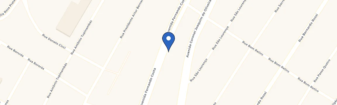 Mapa da estação Plug-In Soluções