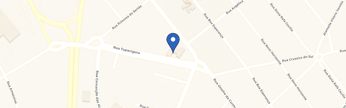 Mapa da estação Posto Garimpo Sibipiruna