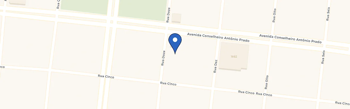 Mapa da estação Posto Ipiranga