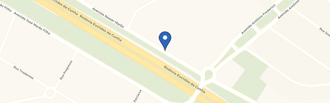 Mapa da estação Concessionária Chevrolet
