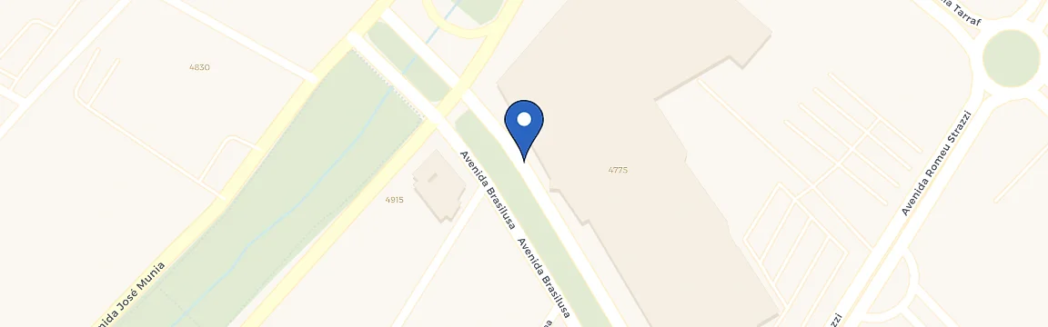 Mapa da estação Shopping Plaza Avenia