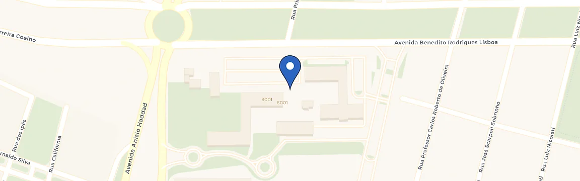Mapa da estação Georgina Business Park