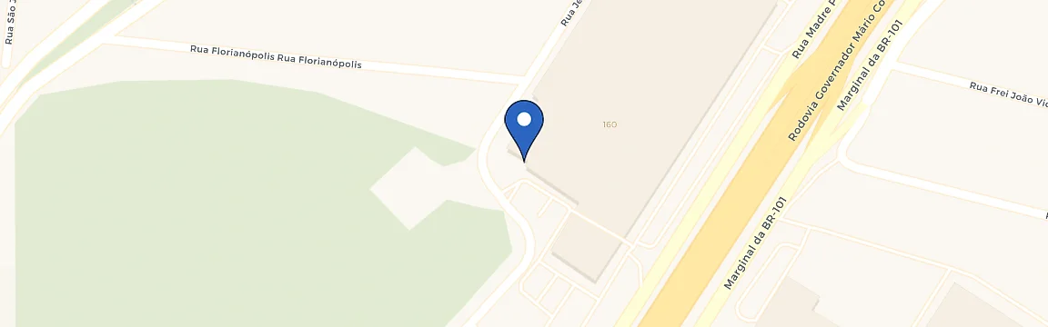 Mapa da estação Fort Atacadista