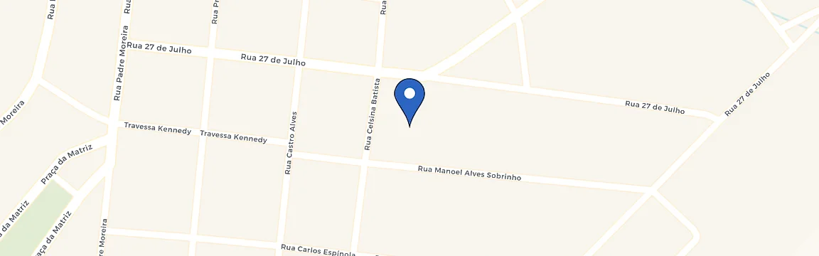 Mapa da estação Antonio Robério