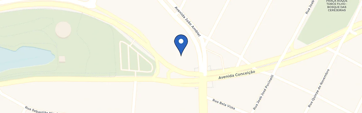 Mapa da estação HS Recharge - Jeronimo Indaiatuba