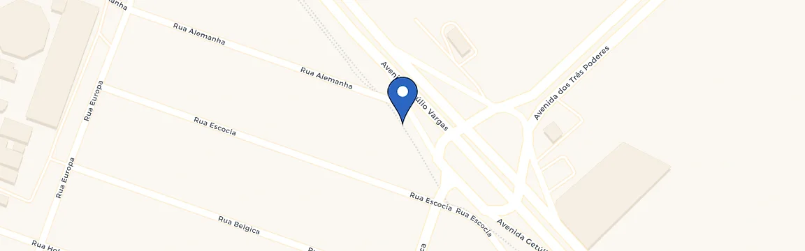 Mapa da estação DSA-X Salto