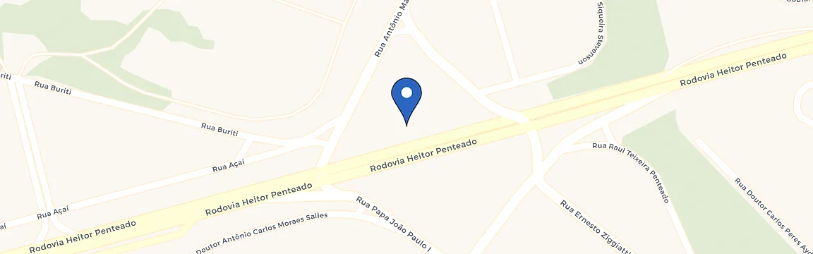 Mapa da estação Pão De Açúcar Hipica Campinas