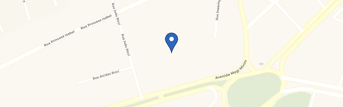 Mapa da estação Guaçu Mall