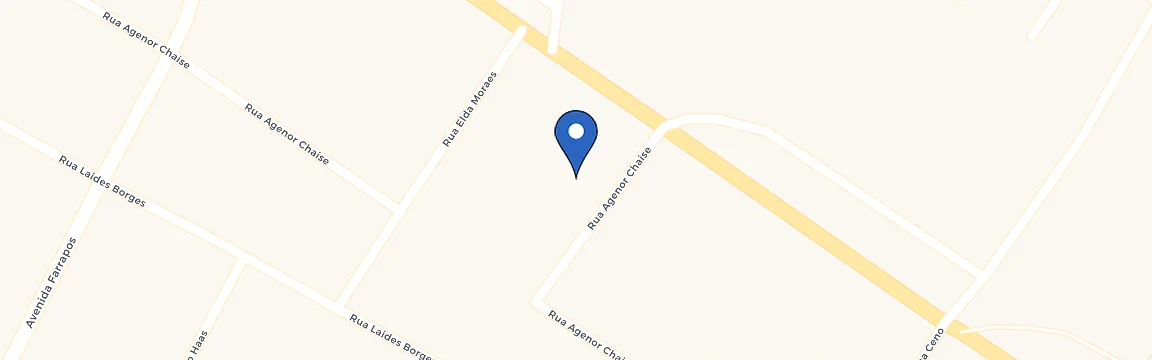 Mapa com a localização da estação Rede De Postos Cavalinho -