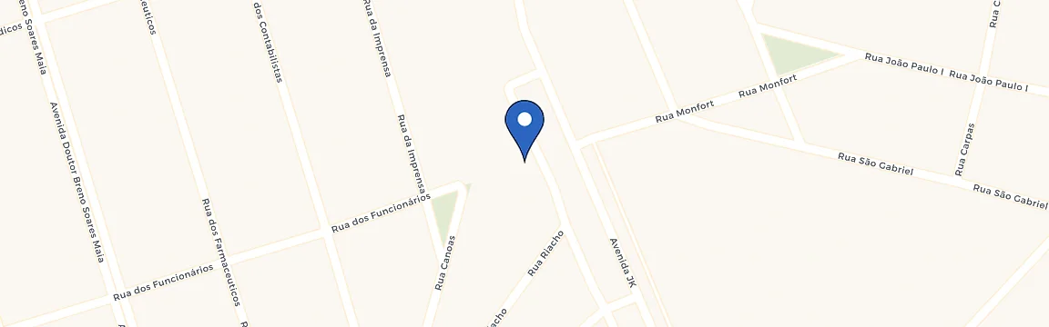 Mapa da estação Residencial