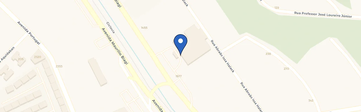 Mapa da estação Hotel Montblanc