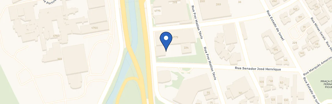 Mapa da estação Ed Isaac Newton