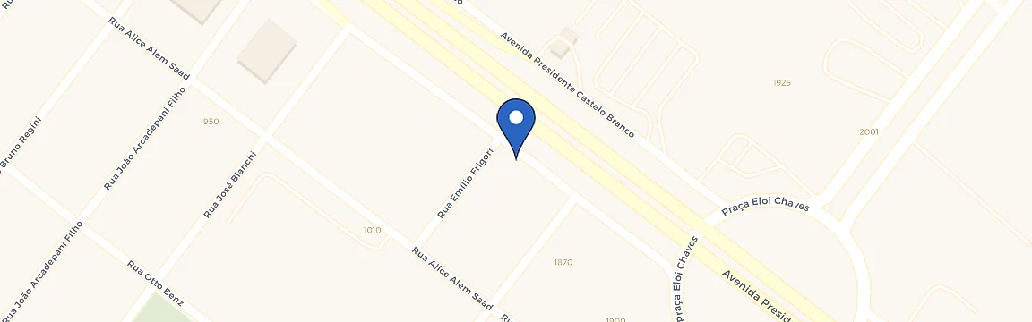 Mapa da estação Movida Aluguel De Carro