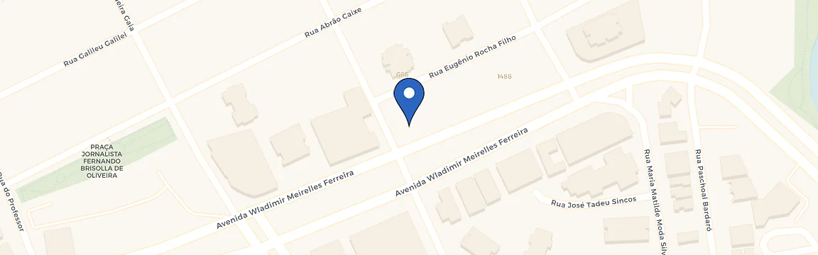 Mapa da estação Porsche Center Ribeirão Preto