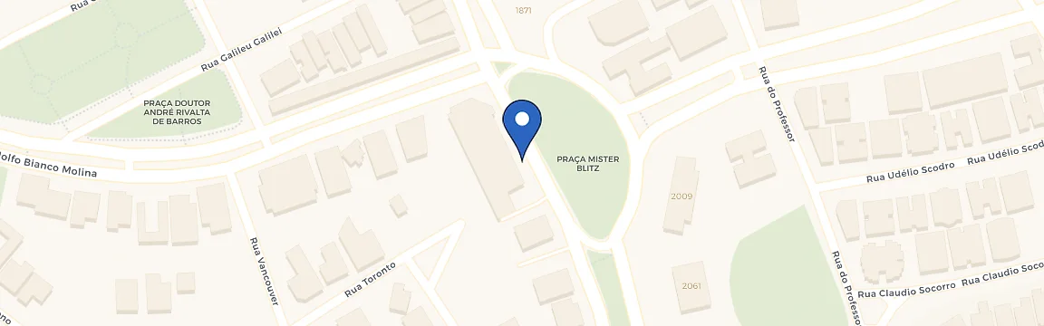 Mapa da estação Pão De Açúcar Ribeirão Preto