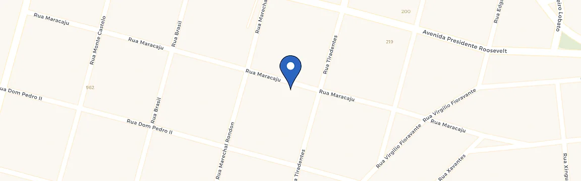 Mapa da estação Bortolato Empreendimentos