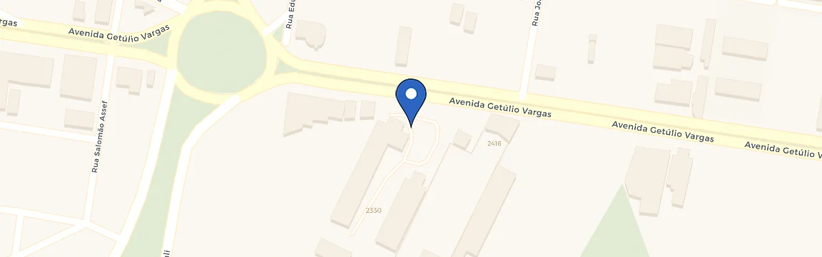 Mapa da estação Hotel Nacional Inn São Carlos