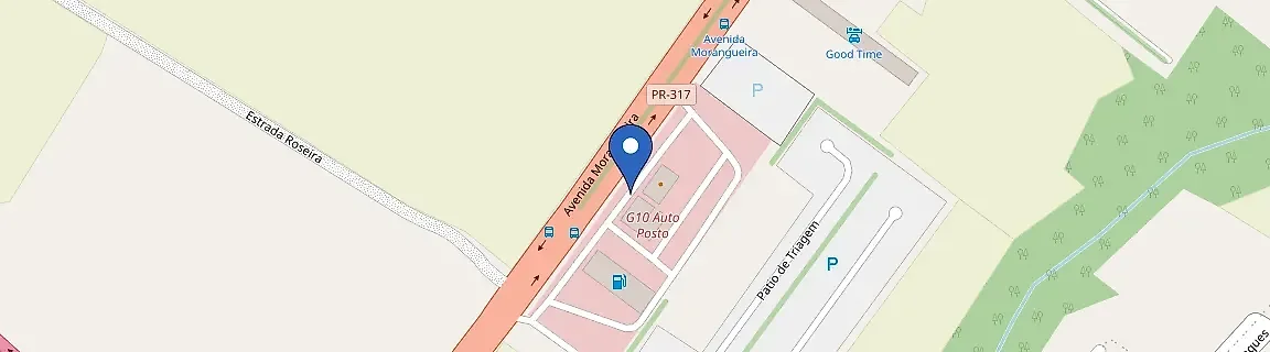 Mapa da estação Posto G10