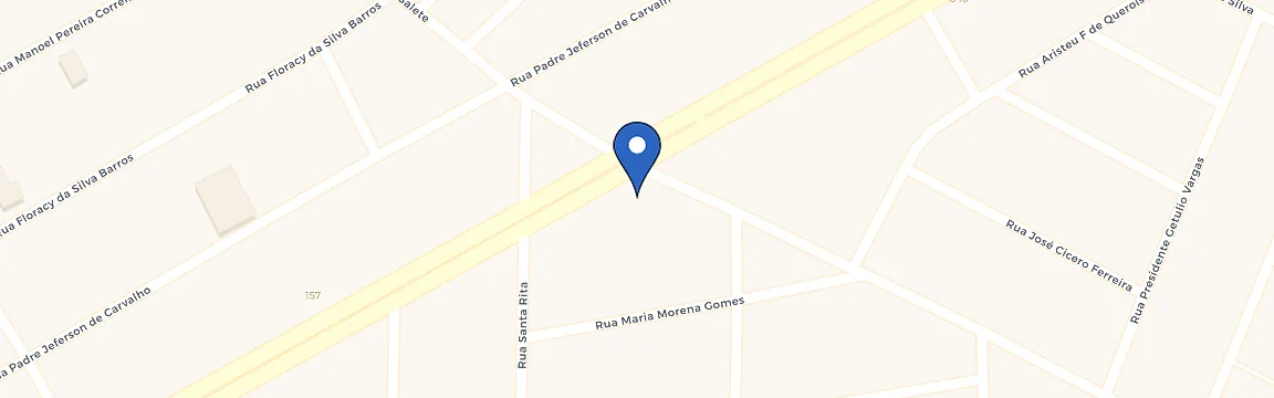Mapa da estação Supermercado São Luiz