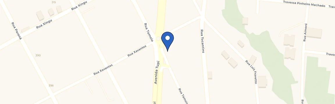 Mapa da estação Bertuol Car Service