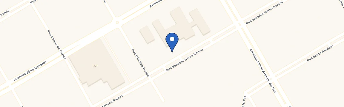 Mapa da estação Hospital Frei Bruno