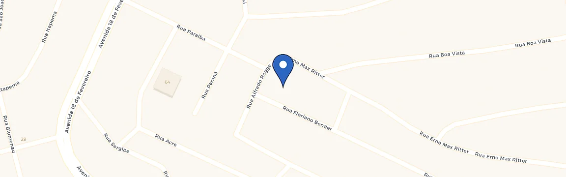 Mapa da estação Edifício Bruno Knebel