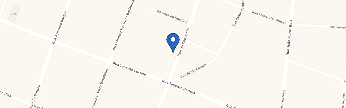 Mapa da estação Creluz - Cooperativa De Distribuição De Energia Frederico Westphalen