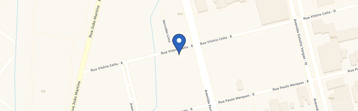 Mapa da estação GWM Tozzo