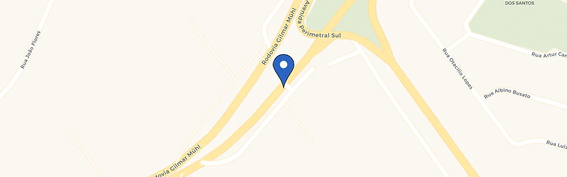 Mapa da estação Redecar Caoa Passo Fundo RS