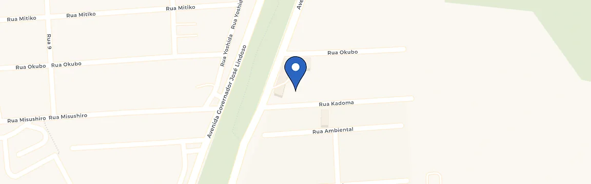 Mapa da estação Posto BR - Av. Das Torres