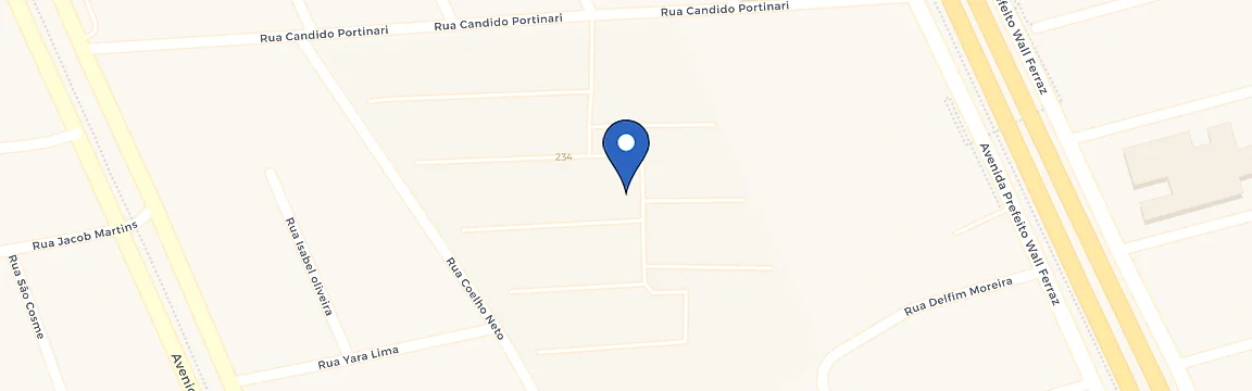 Mapa da estação Residencial