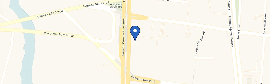 Mapa da estação GB Amazon