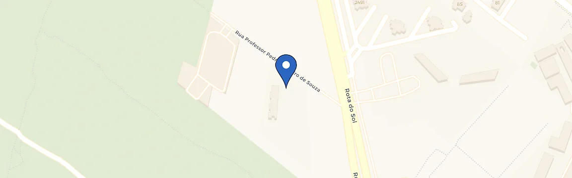 Mapa da estação Condomínio La Playa Residence