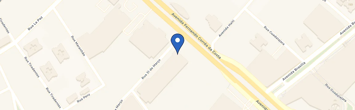 Mapa da estação Galaxie Motors BMW/Mini